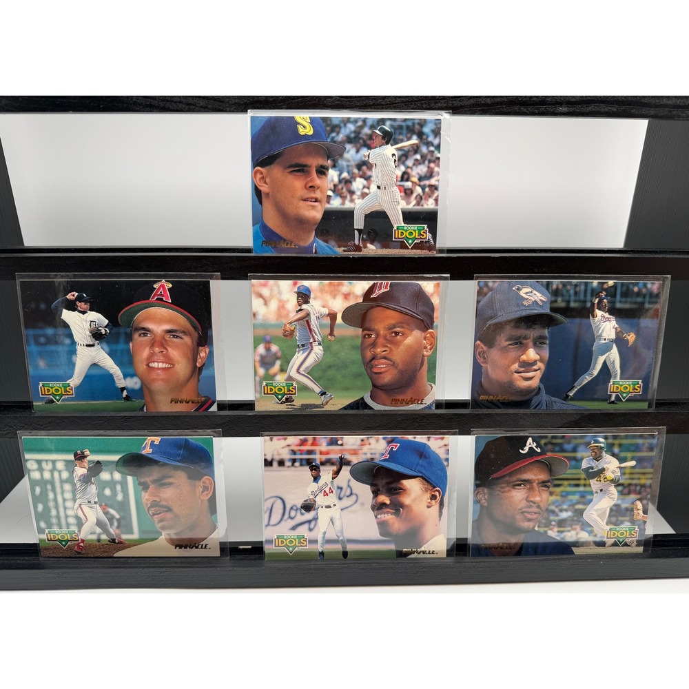 Pinnacle Rookie Idols Baseball Card Lot Ken Griffey Jr Tim Salmon 7 Cards SC522